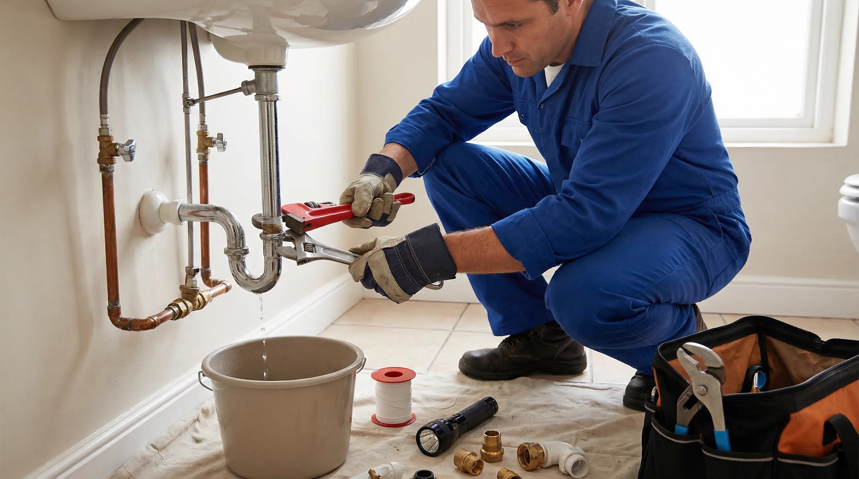 Reparos hidráulicos e detecção de vazamento em Belo Horizonte-MG