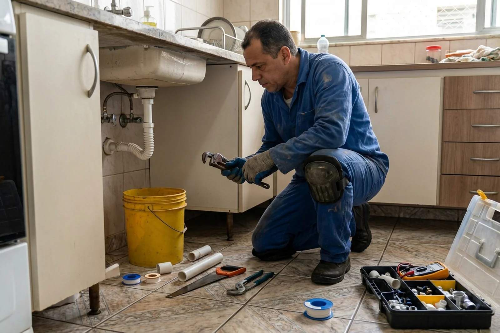 Reparos hidráulicos e detecção de vazamento em na Cidade Nova, Belo Horizonte-MG